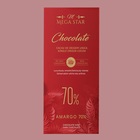 شکلات تلخ مگا استار 70 درصد